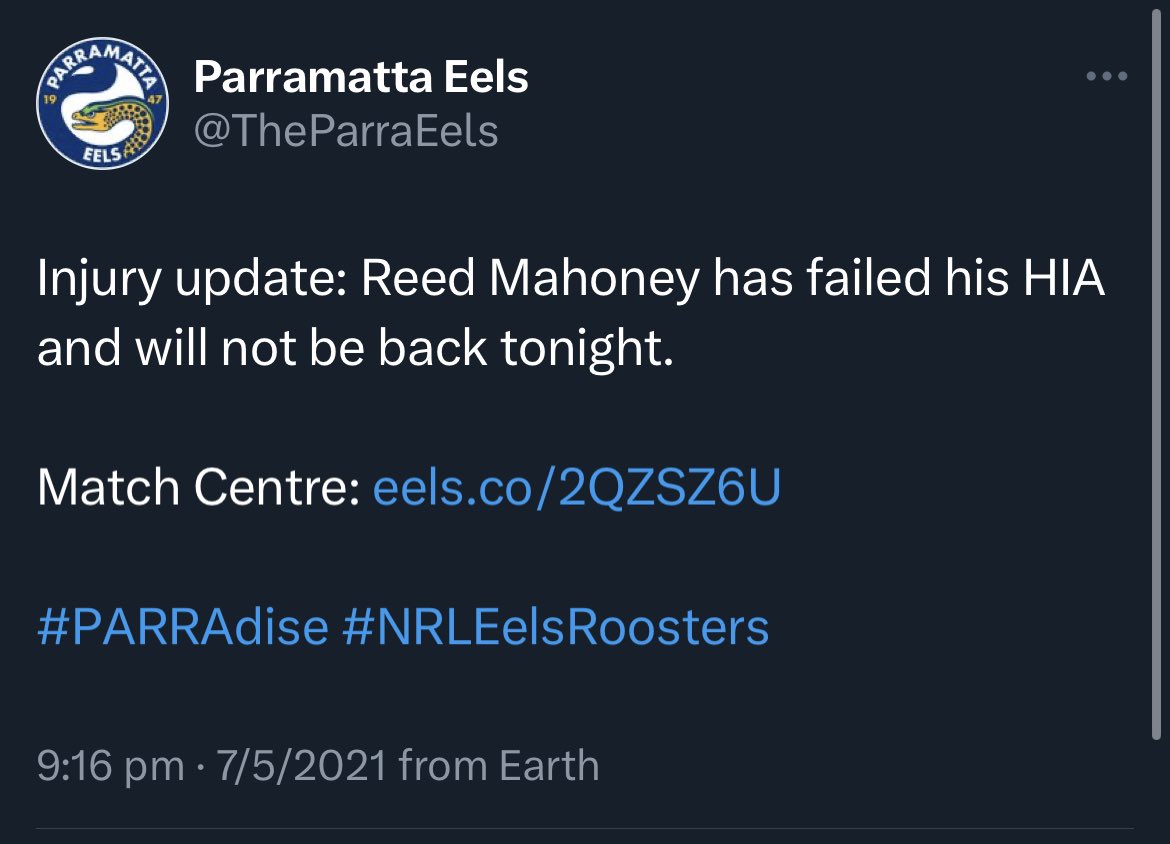 NRL PHYSIO On Twitter Reed Mahoney Fits The Criteria Of A Player Who nrl-physio-on-twitter-reed-mahoney-fits-the-criteria-of-a-player-who