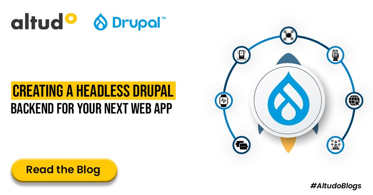 GoAltudo's tweet image. 🚀Discover the power of a #HeadlessDrupal backend for your next web app and unlock dynamic, user-centric interactions: bit.ly/Altudo-Blogs-H…
If you are attending #DrupalConPittsburgh, come say ‘hi’ at booth 114 for a 1:1 chat!
#DrupalCon2023