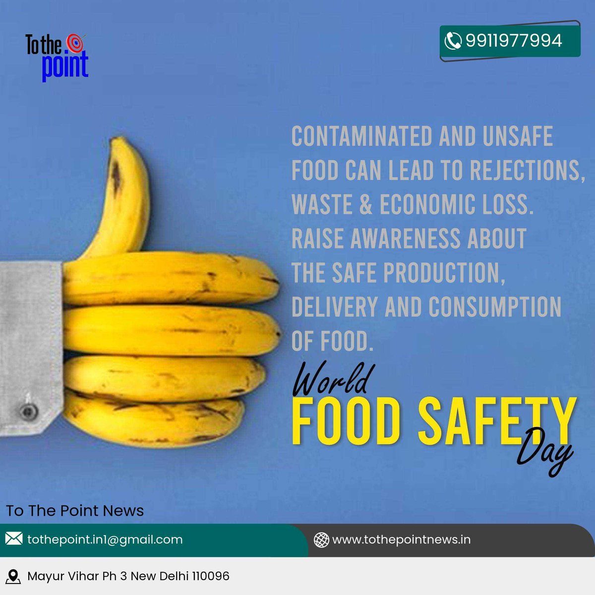 Greetings from To The Point News
#FoodSafetyTips #SafeToEat #FoodHandling #SafeFood #FoodSafetyCulture #FoodSecurity