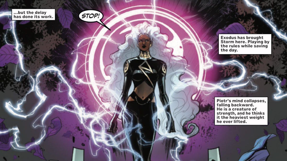Glad they remember exodus can use his telekinesis to teleport 
#xspoilers
