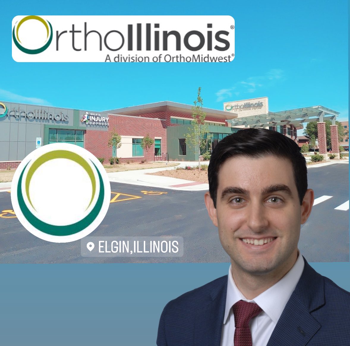 zgoldsteinmd's tweet photo. 📣ECSTATIC to ᴀɴɴᴏᴜɴᴄᴇ my next step post-fellowship. This summer I will be joining OrthoIllinois in📍𝐄𝐥𝐠𝐢𝐧, 𝐈𝐋, providing spine care to the #Chicago suburbs.👨‍🎓My 🔟 yrs of medical training has been a thrilling ride &amp; cant wait to get started! #orthotwitter #MedTwitter https://t.co/9tmDsPjUbR