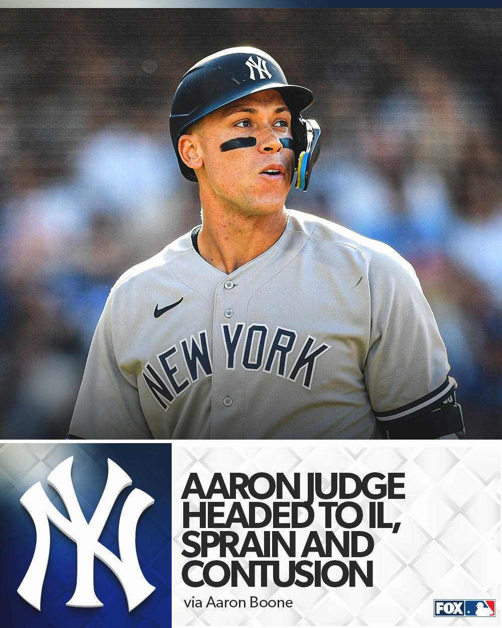 [情報] Aaron Judge 進入傷兵名單