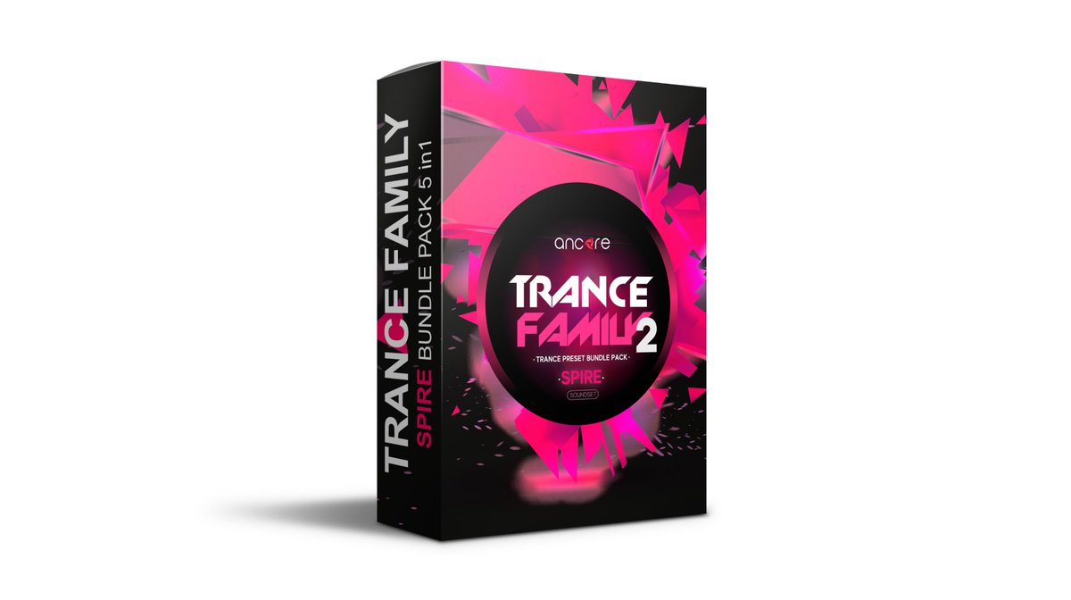 SPIRE TRANCE FAMILY BUNDLE VOL.6-10. Available Now!
ancoresounds.com/spire-trance-f…

Check Discount Products -50% OFF
ancoresounds.com/sale/

#trance #tranceproucer #trancefamily #trancedj #edmproducer #trancemusic #edm #beatport #flstudio #edmfamily #spirevst