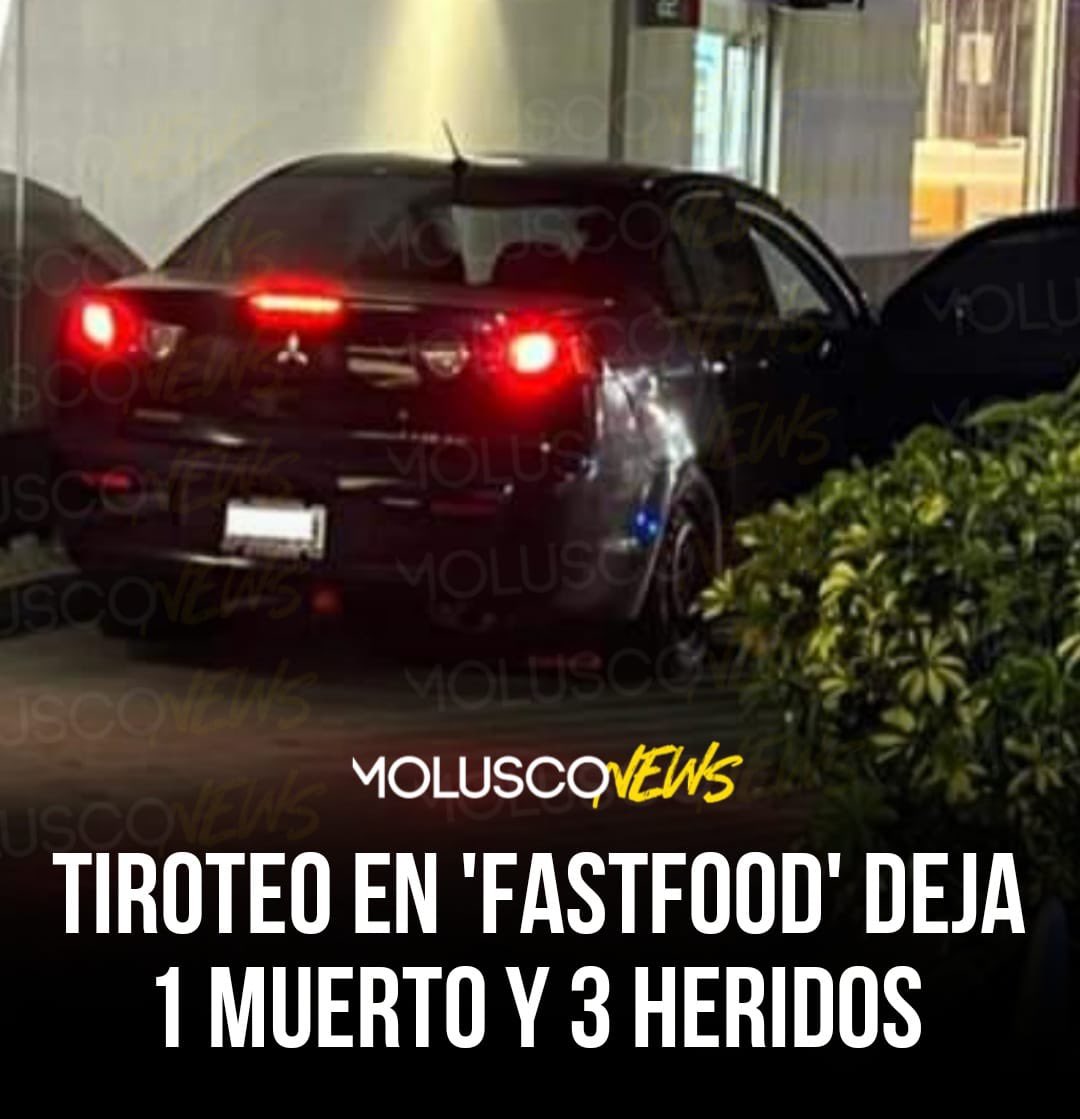 Una balacera en servicarro de fast food en Caguas, deja a un hombre muerto y una mujer herida, y los impactos de bala alcanzaron otro vehículo y otra mujer y un menor también fueron heridos. 

#MoluscoNews