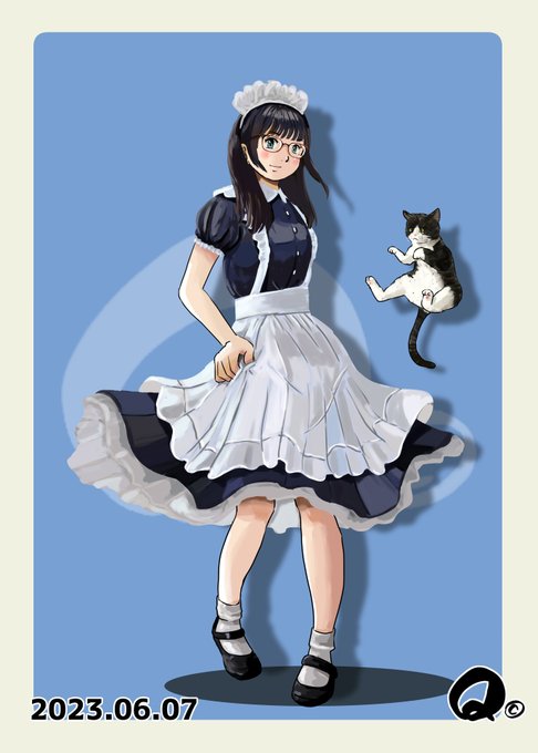 6/7㊌のモカちゃん
メイドさん😱 