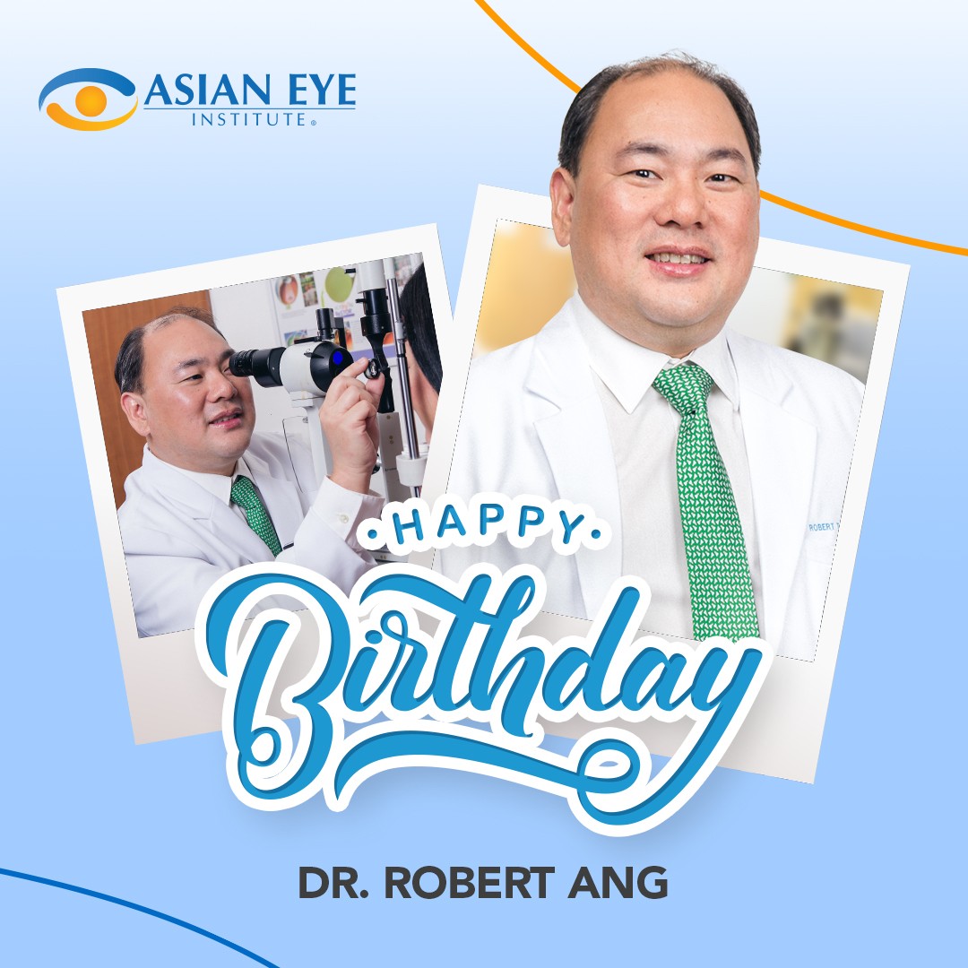 asianeyephil's tweet photo. Happy birthday to Asian Eye Institute's Dr. Robert Ang! 

Did you know? Dr. Ang is a Harvard-trained specialist, recognized by various local and international organizations. https://t.co/Nxi2AKwtL7
