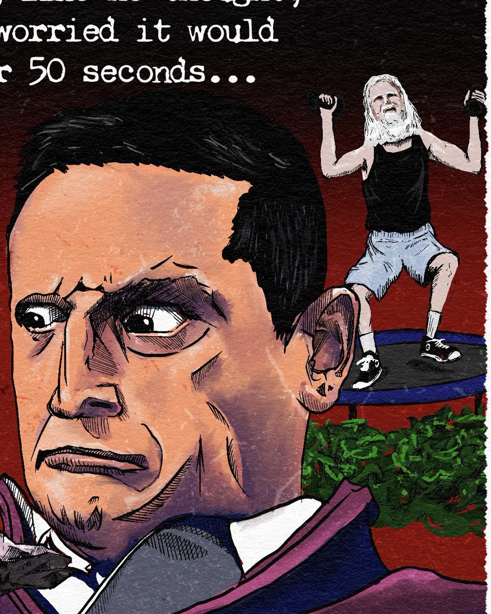 ebdrawls's tweet image. The Darmine’s Doggy Door skit is one of the most impressive and creative concepts out of all three seasons of #ITYSL It could have been an actual horror movie, and maybe this could’ve been it’s poster:
#fanart #IThinkYouShouldLeave #timrobinson