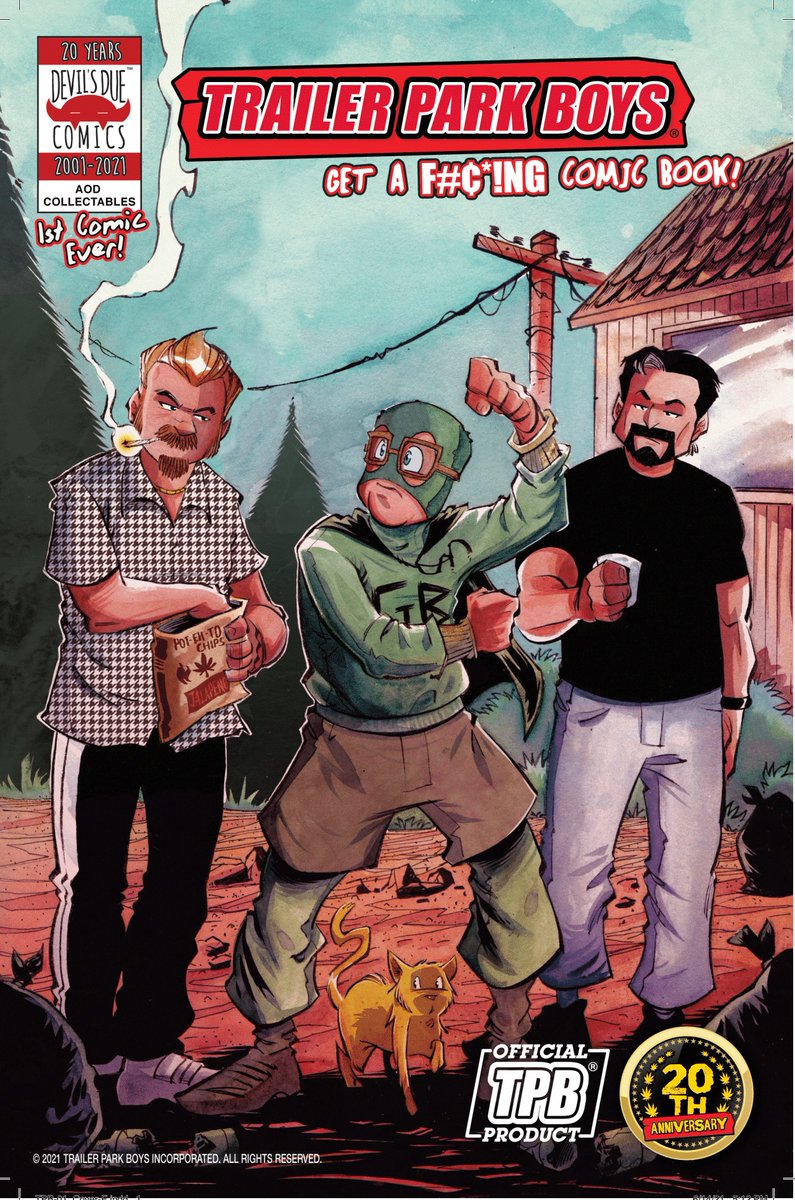Check out TRAILER PARK BOYS GET A F#ING COMIC BOOK #1 AOD COLLECTABLES EXCLUSIVE DDC 2021 ebay.ca/itm/1942009305… #eBay via @eBay