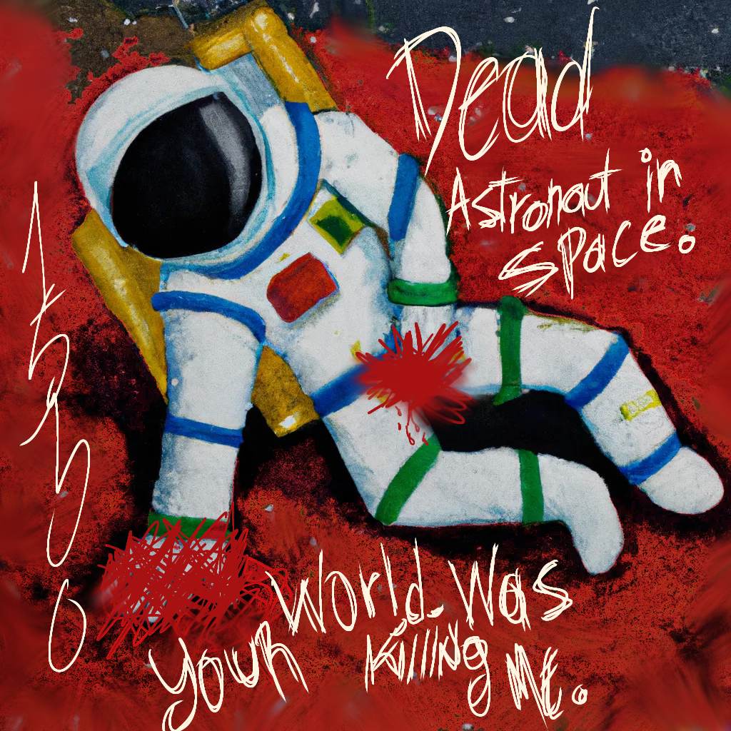 I can never get out of here
I don't wanna explode in fear
A dead astronaut in space. 

5.00 ꜩ #TezosNFTs #tezos 
$4.35 #objktnft #objk 

objkt.com/asset/hicetnun…

#ismo #artistasmexicanos #tezosArts