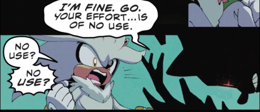 Silver has had enough of people saying that 😂😂 #IDWSonic #soniccomic
IDW Sonic 61