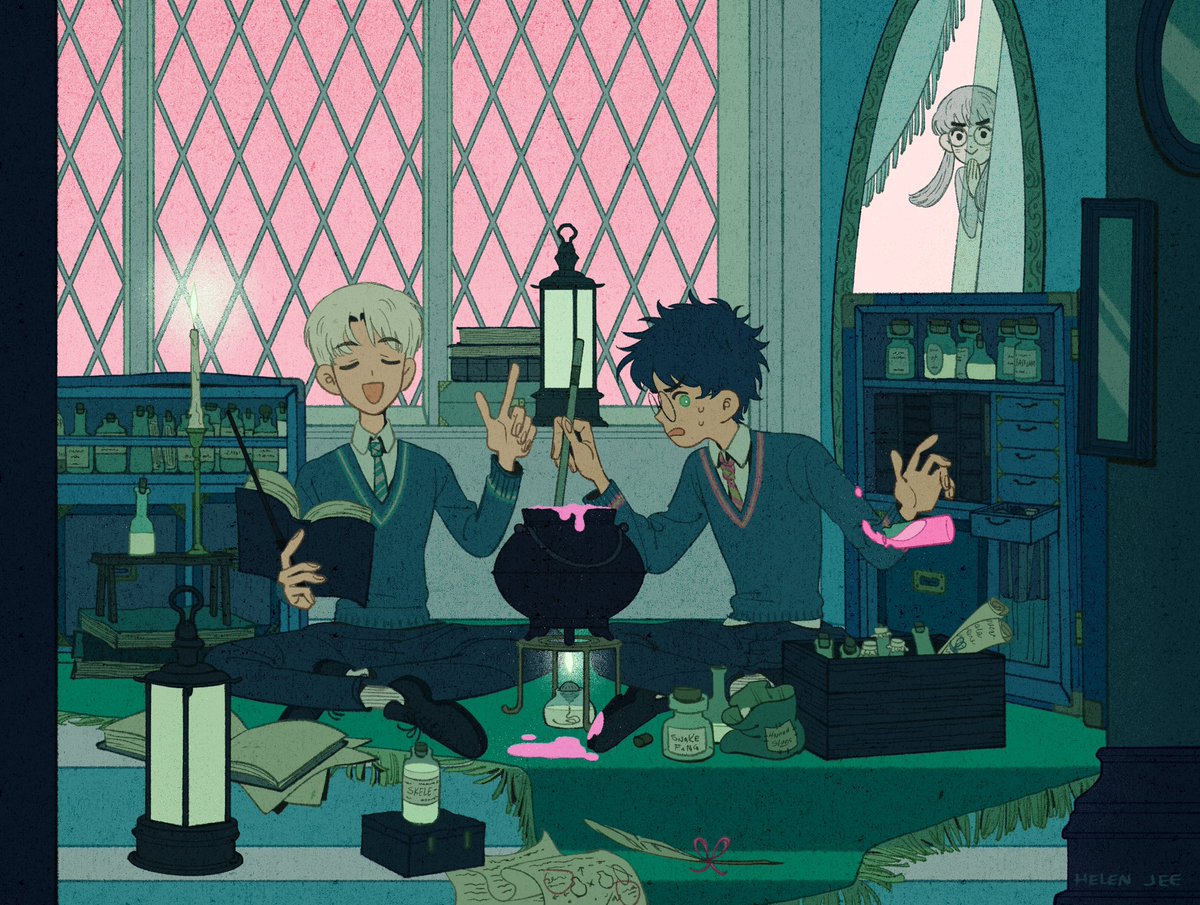 Harry’s personal potion tutor.
#HarryPotter #drarry