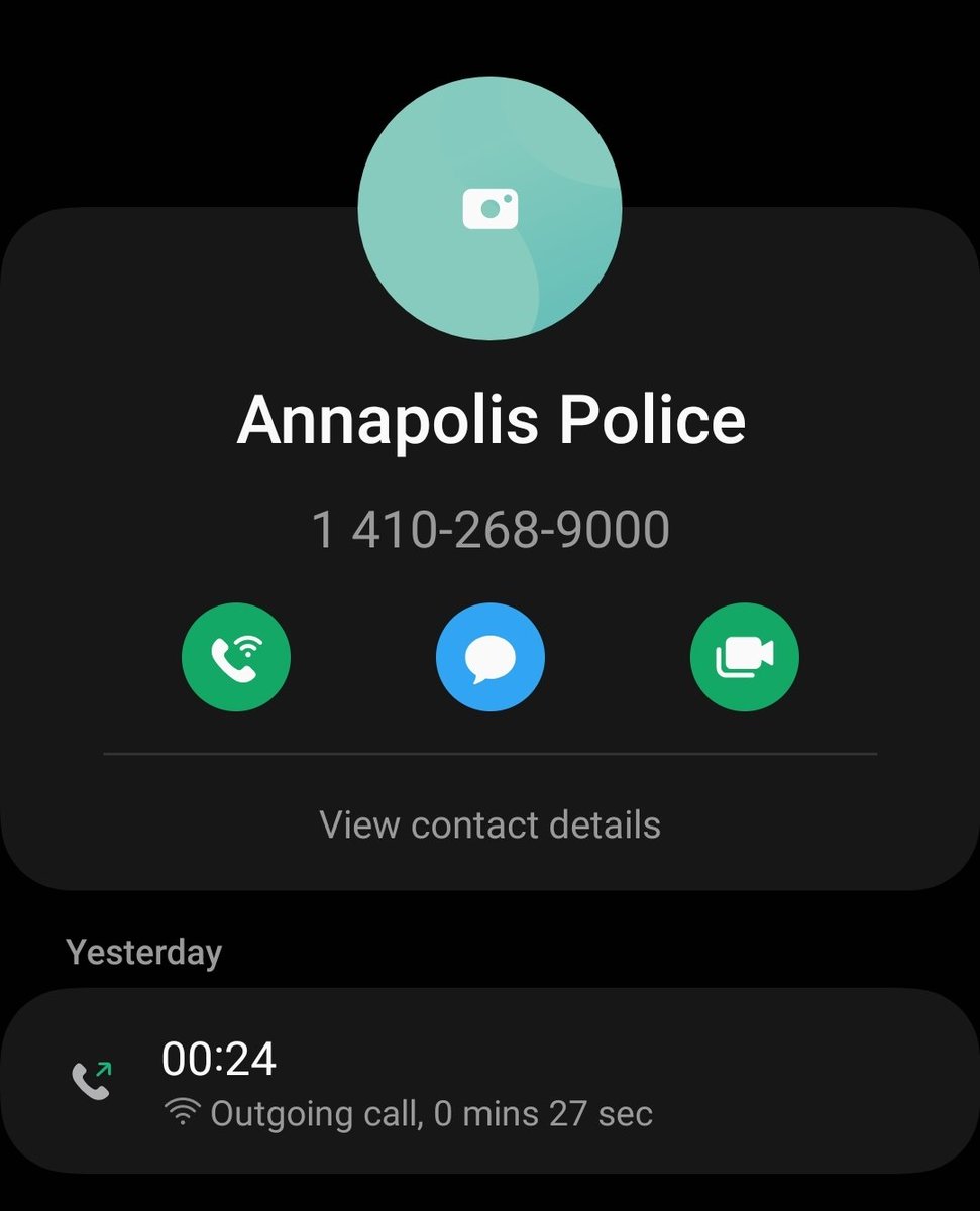 FarmerMLights's tweet photo. @eyeonannapolis @AnnapolisPD I feel like I have to prove it, technically it was yesterday June 5 at 12:24am when I called https://t.co/yHW0LwVHMN