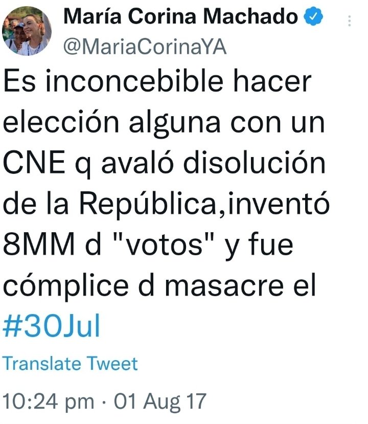 Todos forman parte de todo.

El día que entiendan que para salir de los rojos, debemos salir de los azules. Ese día todo cambiará.

#VenezuelaEnDesobediencia #VenezuelaNoVota #ULTIMAHORA #AppleVisionPro #Maracay #Zulia @fumigador01 @LaMiniGuerrera @LaGuerreraHdp #TeamHDP