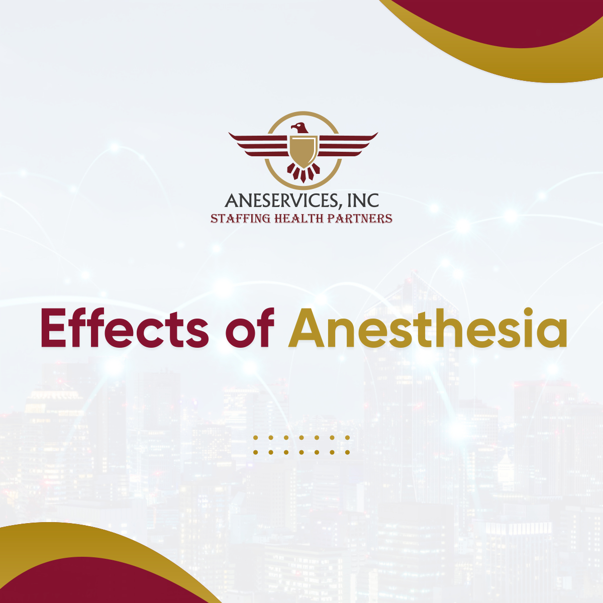 The effects of anesthesia can vary depending on the type used. Some of its usual outcomes may include: - Loss of sensation - Loss of consciousness - Changes in blood pressure and heart rate #HealthcareStaffing #HealthcareConsulting #Anesthesia #ColumbusGA #AnesthesiaEffects