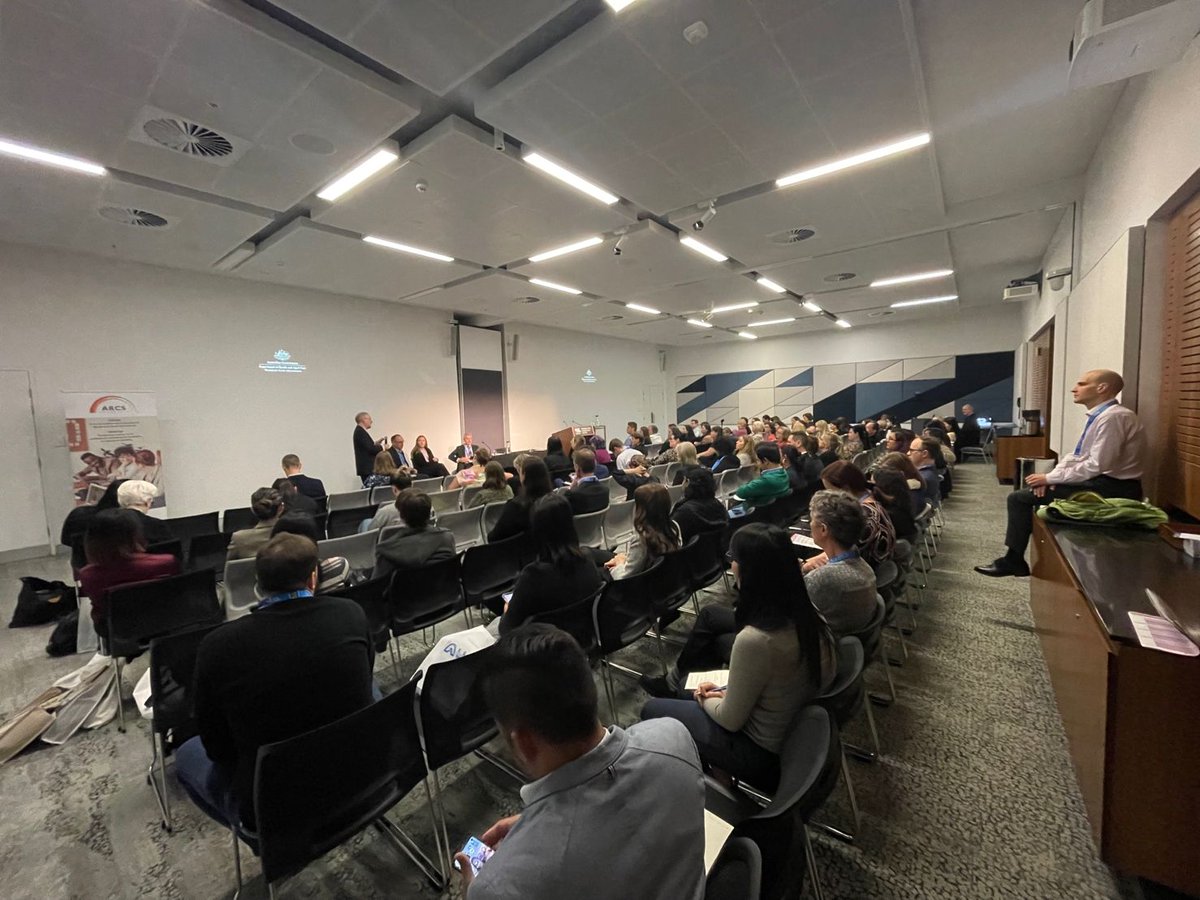 Great lot of sessions to start the second half of day 2 on our busiest day of #2023ARCS! #PackedHouse