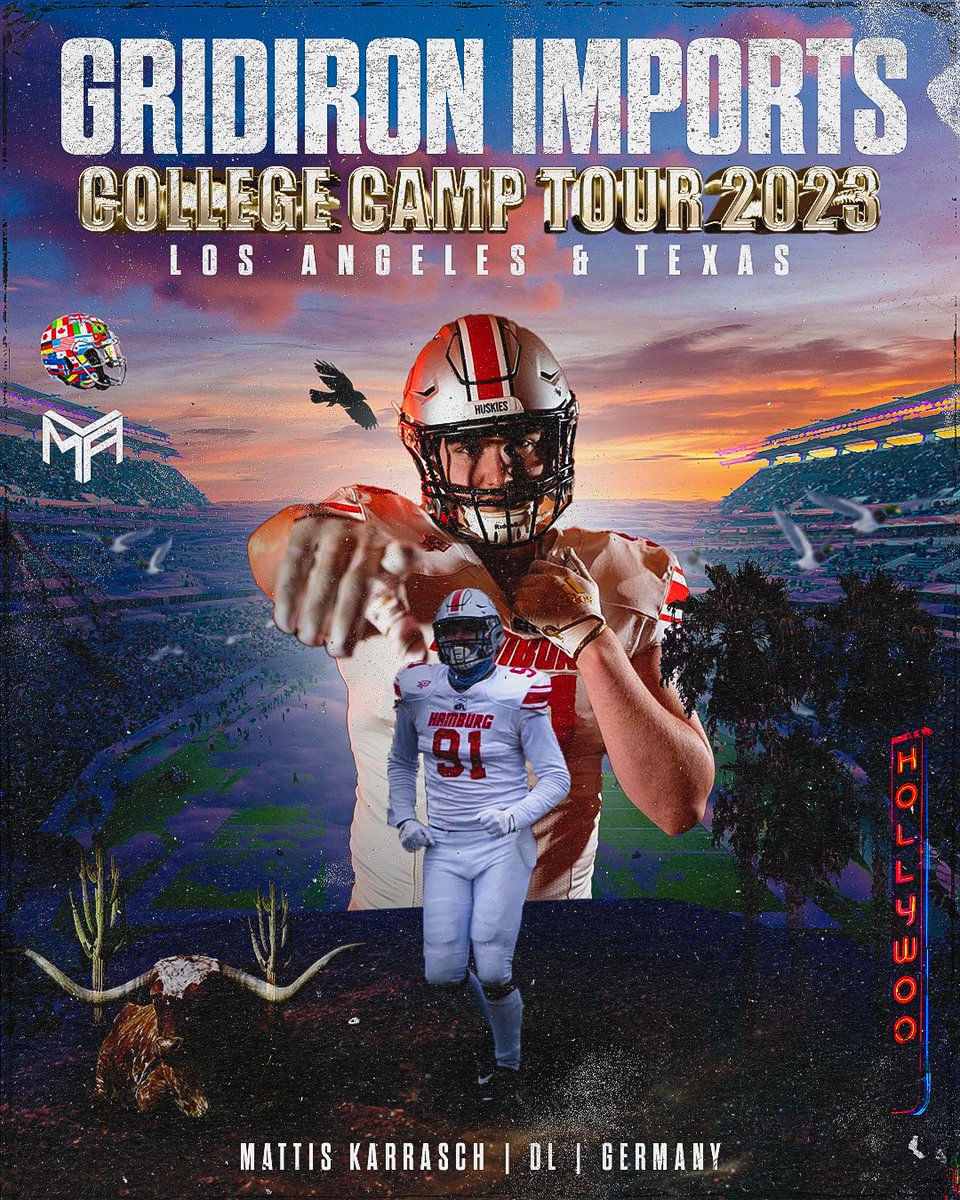 Back for a second Camp Tour, <a href="/mattiskarrasch/">Mattis Karrasch</a> continues to gain more and more momentum s a recruit ahead of his upcoming year with <a href="/CAcatsFB1794/">Cheshire Academy Football</a> 
<a href="/HamburgHuskies/">Hamburg Huskies</a>