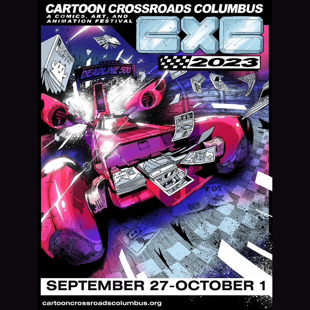 Cartoon Crossroads Columbus (CXC) is excited to announce its featured guests for the 2023 festival running September 27th – October 1st.

“This year is going to be star-studded!” said Jeff Smith, co-founder of the festival and creator of Bone.

cartooncrossroadscolumbus.org/?page_id=6255