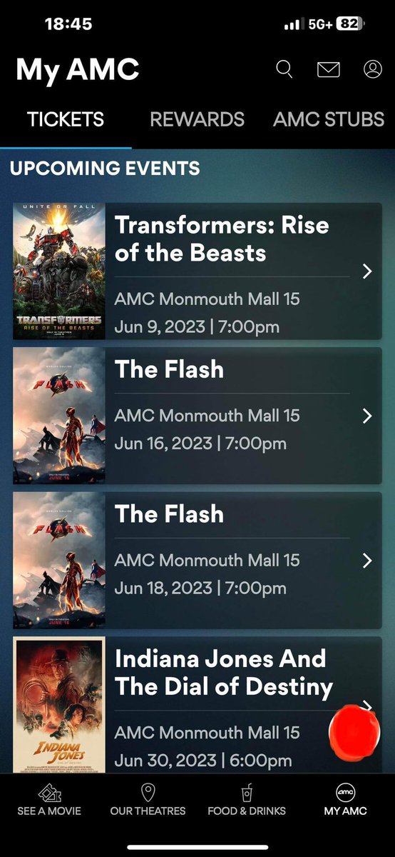 I will be watching #TheFlashMovie twice this month. I cannot wait. @theFlash @AMCTheatres @DolbyCinema @wbd @wbpictures 🏃‍♂️ 🏃‍♂️🏃‍♂️⚡️⚡️⚡️