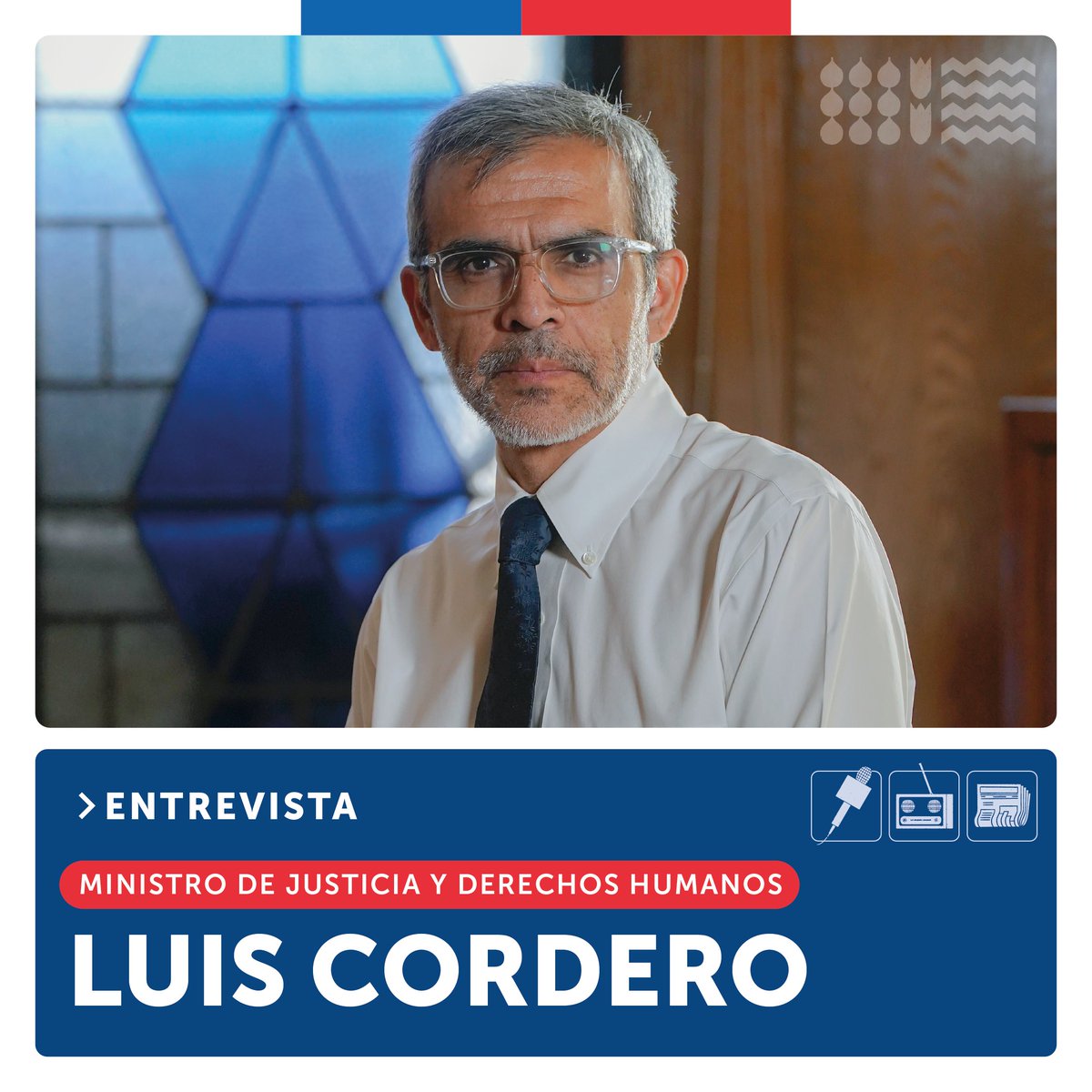 Gobierno de Chile on Twitter al ministro LuisCorderoVega en su conversación con