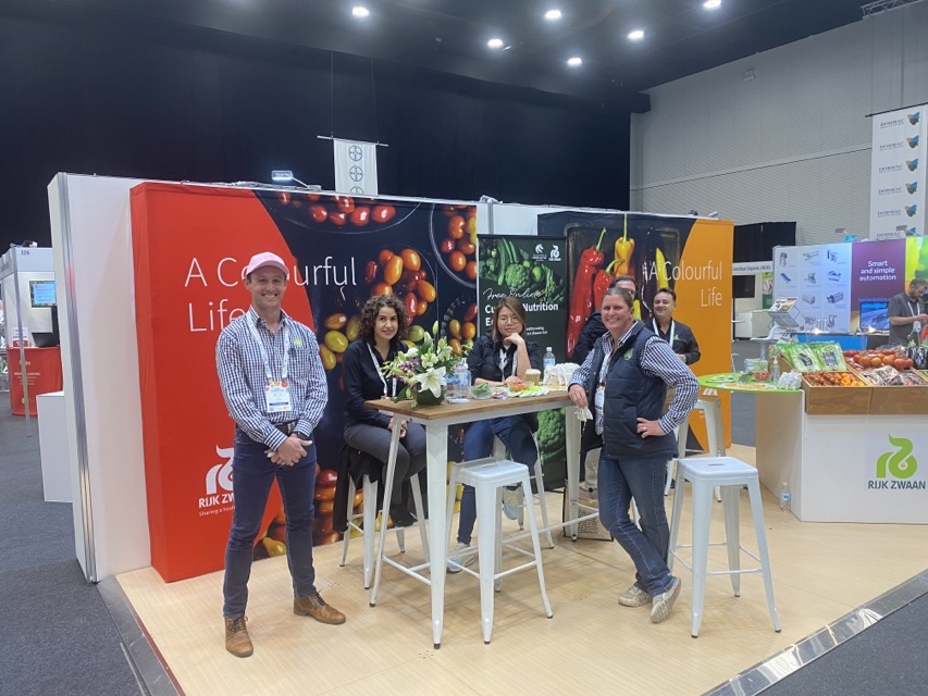 Rijk Zwaan Australia (@rijkzwaanau) on Twitter photo Day 3! So many great sessions happening today - we're exploring the current and future state of the industry at Hort Connections.
Come and say hello to our teams between sessions at booth 242-244.
#hortcon23 <a href="/hortcon/">Marcia Pereira</a> <a href="/VegEnthusiast/">Frances Tolson</a> Day 3! So many great sessions happening today - we're exploring the current and future state of the industry at Hort Connections.
Come and say hello to our teams between sessions at booth 242-244.
#hortcon23 <a href="/hortcon/">Marcia Pereira</a> <a href="/VegEnthusiast/">Frances Tolson</a>
