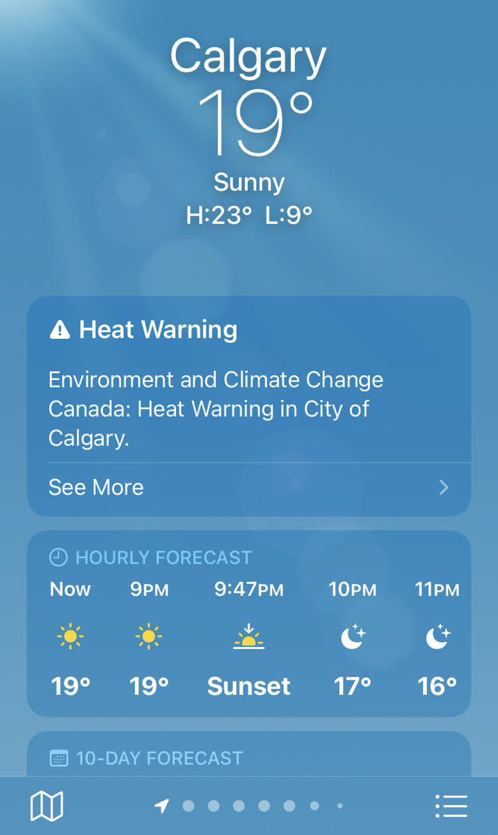 Sheldon Yakiwchuk on Twitter "It's currently 19 Degrees Celsius in