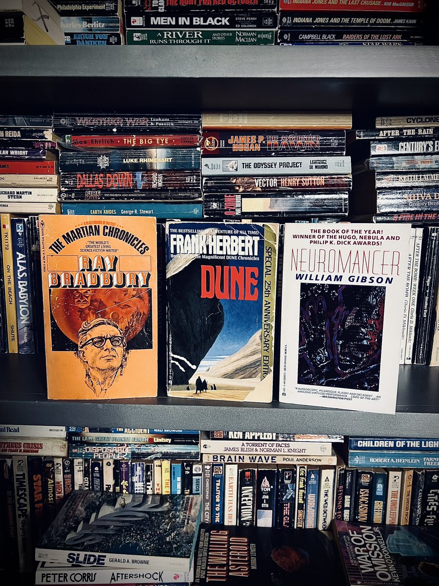 My “Classic Sci-Fi Summer” lineup. I will be reading one of these classic science fiction books each month starting in June. I’m stoked to read these all for the first time! Have you read any of these? #SciFi #BookCollector