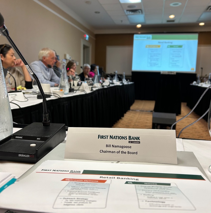 Bill Namagoose, C.M. on Twitter "Great first Board meeting of the