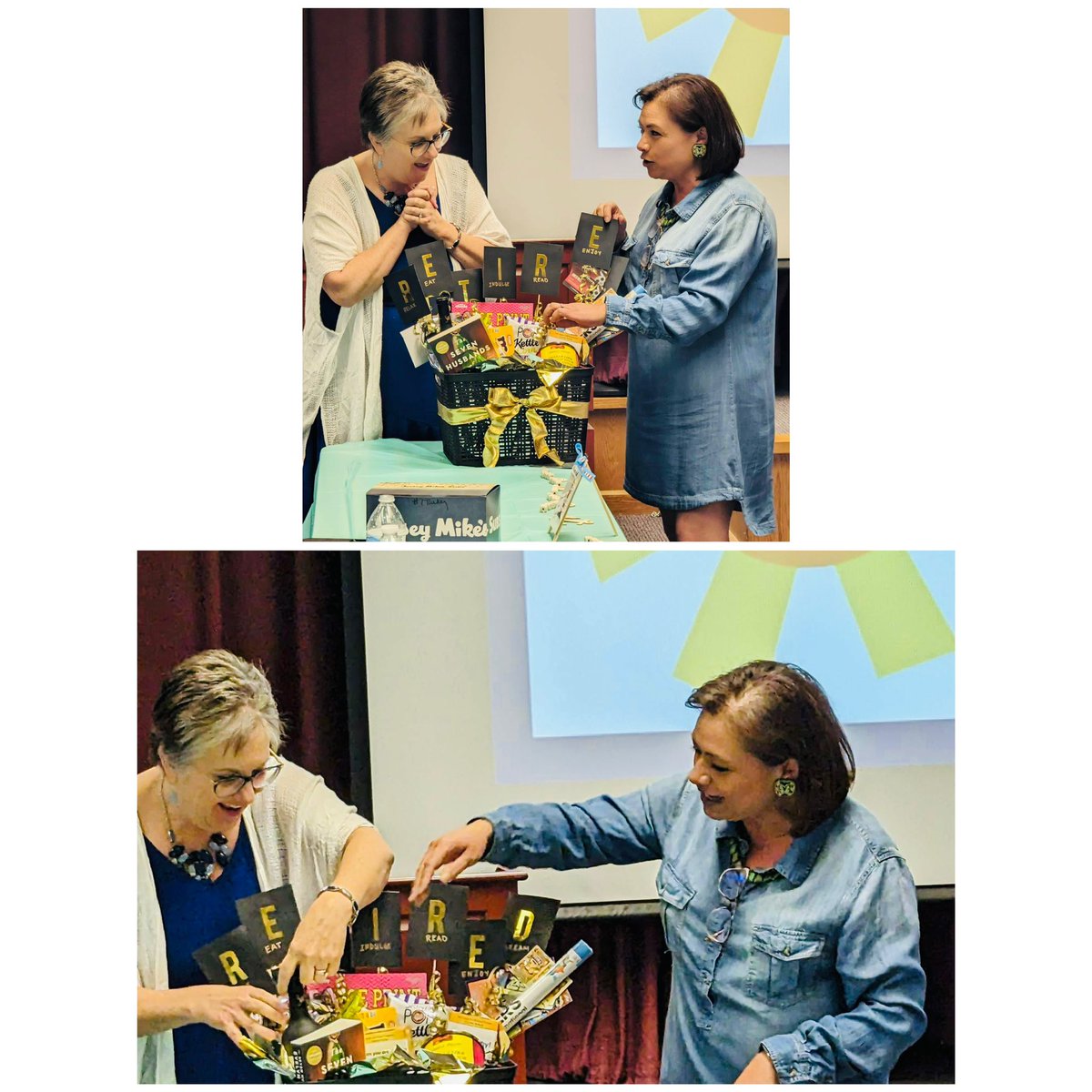 MTapia_CI's tweet photo. Goodbyes are never easy! 🥹 @JDuran_SISD you will be truly missed but we are wholeheartedly happy for your deserved retirement!! Thank you for 3 years of hard work, passion, dedication, and commitment to our students out of 33 overall in education!! #TeamSISD #SpedStrong https://t.co/gpxBXGi2a3