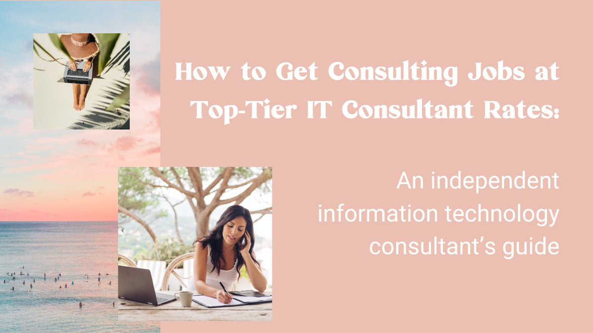 Strategy_Gal's tweet photo. Ready to take your #ITConsulting business to new heights? In my latest blog, I’m revealing tried-and-true strategies used by successful consultants to attract high-profile clients and build a thriving consultancy ⬇️
https://t.co/FmTUorKuh3
#TechFreelancer #ITConsultant https://t.co/tA8uzmd4KS