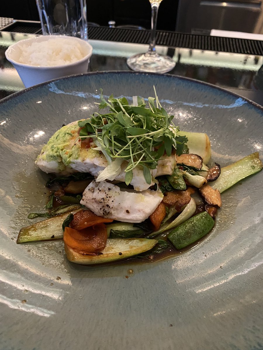 stevenweldoncpa's tweet image. One nice thing about being on the West Coast, fresh halibut. #Spago