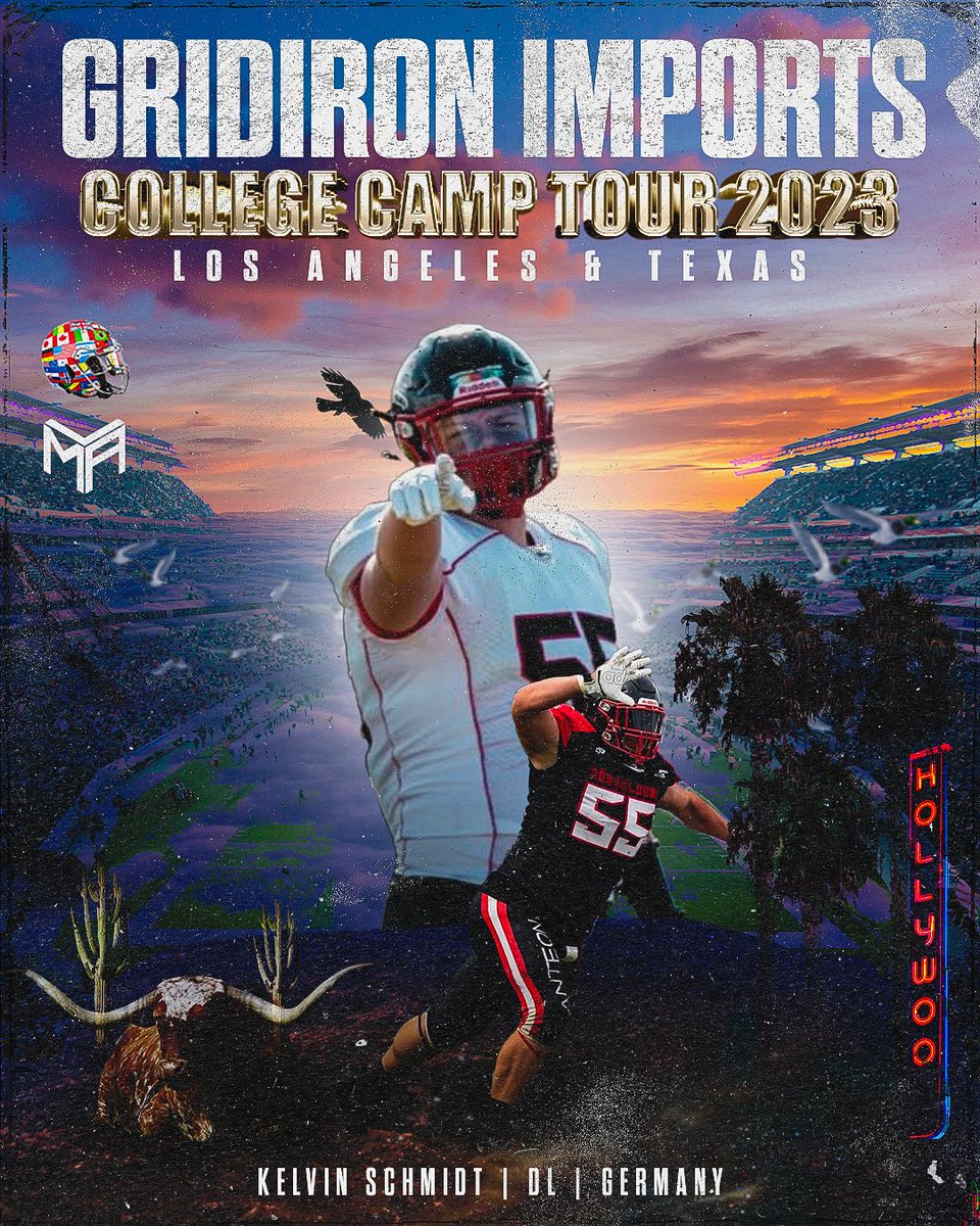 Unblockable on most reps, <a href="/KelvinSchmidt55/">Kelvin Schmidt</a> is leaving Texas and heading to Cali with his first D1 offer in hand! 
<a href="/Dus_Panther/">Düsseldorf Panther</a>