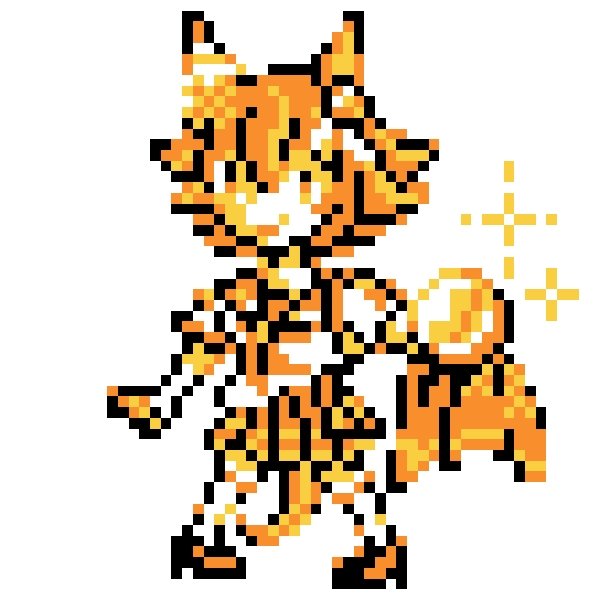 ポケモン「ポケモン金銀風 マチカネフクキタル #ウマ娘 #ドット絵」|カニ部🦀京都ダビガ C-25のイラスト