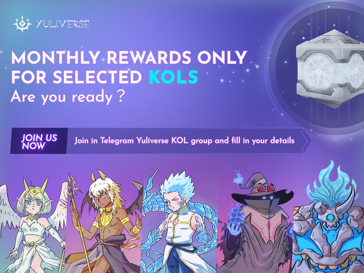 Yuliverse 🔜Kumamon NFT🐻 on Twitter "🔥Exclusive monthly event for KOLs