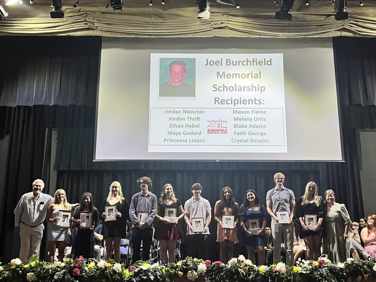The Joel Burchfield Memorial Fund continues to make dreams a reality. The Joel Fund presented $18,000 in scholarships to Moorpark High School graduating seniors. Go out into the world &amp; make a positive difference. Congratulations!