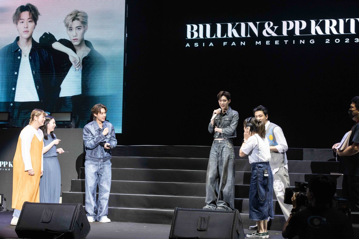 'BILLKIN & PP KRIT ASIA FAN MEETING 2023' in Taipei
Thank you for loving and support us.

WE 💙❤️ YOU TOO

#BKPP_AsiaFM_Taipei
#BKPP_AsiaFanMeeting2023
#Bbillkin #PPKritt