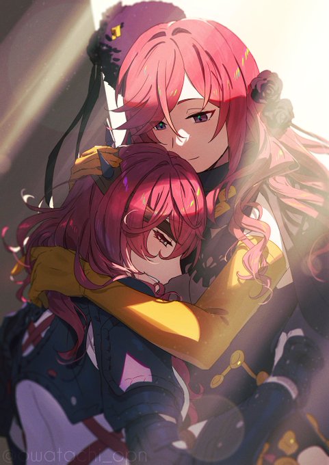 リヴ・ラとニヴ・ルらくがき。この二人の近況気になるよ! 