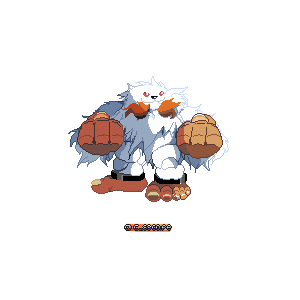 Any Sasquatch fans out there? #pixelart #Darkstalkers
