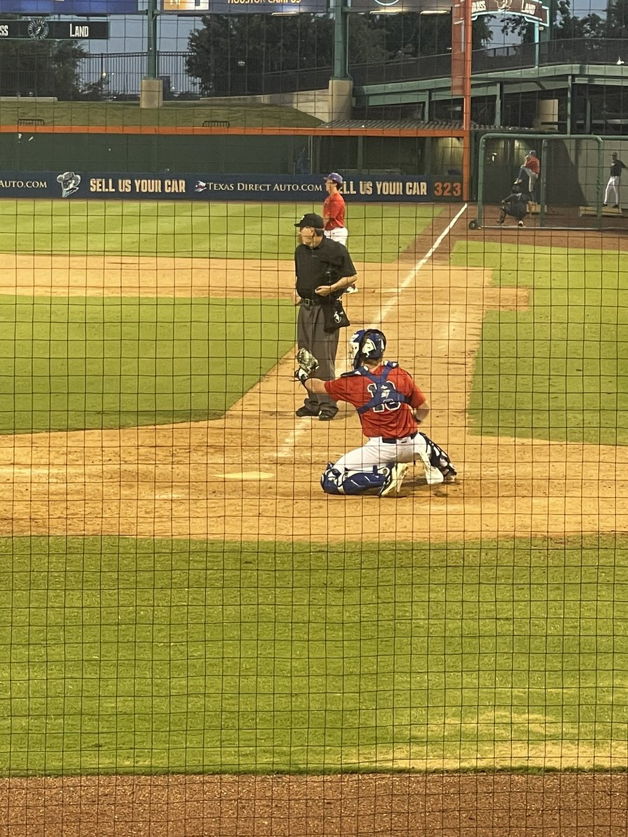 Had a great time seeing my boy @JebBurkhart behind the dish tonight at the @GHBCAfutures game at Constellation Field! #MarucciFamily #METx @RecruitMETx