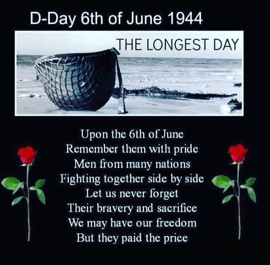 @SweetSugaah 6-6-23 'D' Day🇺🇸🙏✝️🌹