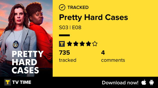 #prettyhardcases I've just watched Pretty Hard Cases - S03 | E08 - Badge Bitch Party
#AroundTheConsole  tvtime.com/r/2QmpS #tvtime