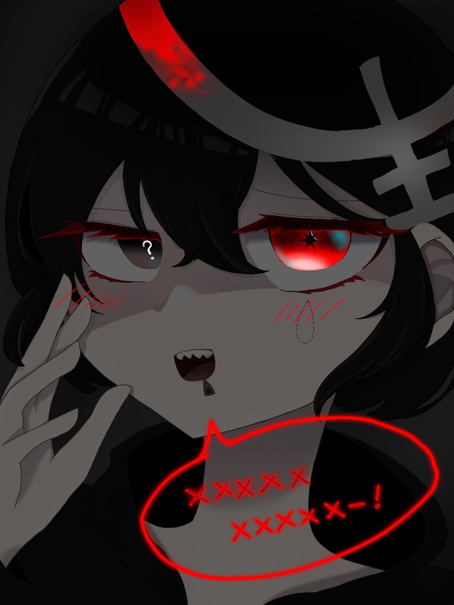 「下らなく笑ってみよー！」
描きました〜アイムハイちゃん！！
たまには目をちゃんと描こうと…( ´∀｀)