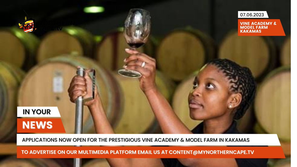 APPLICATIONS NOW OPEN < The Vine Academy and Model Farm (VAMF) is committed to developing young South Africans eager to build a future in the vine industry @ncifsa @Keviarone @Powerfm987 @vineyardvines @IFAD @alvinbotes @CRCKakamas @VenusBlennies @Wesgro @UNamasun @MySPU