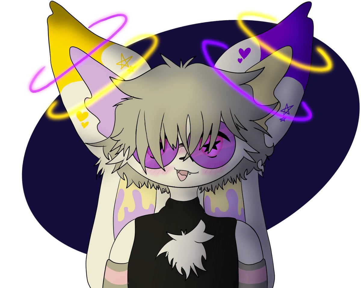 styxilac's tweet photo. Hiii figured I'd say hello, I'm Clowd or Pluto, either works and I game, do art, and maybe some music stuff

I use any pronouns 

Here's some examples between furry, a cool person and a background Ive done

Okay bye 🏃‍♂️💨 https://t.co/rHkHoTfYp0