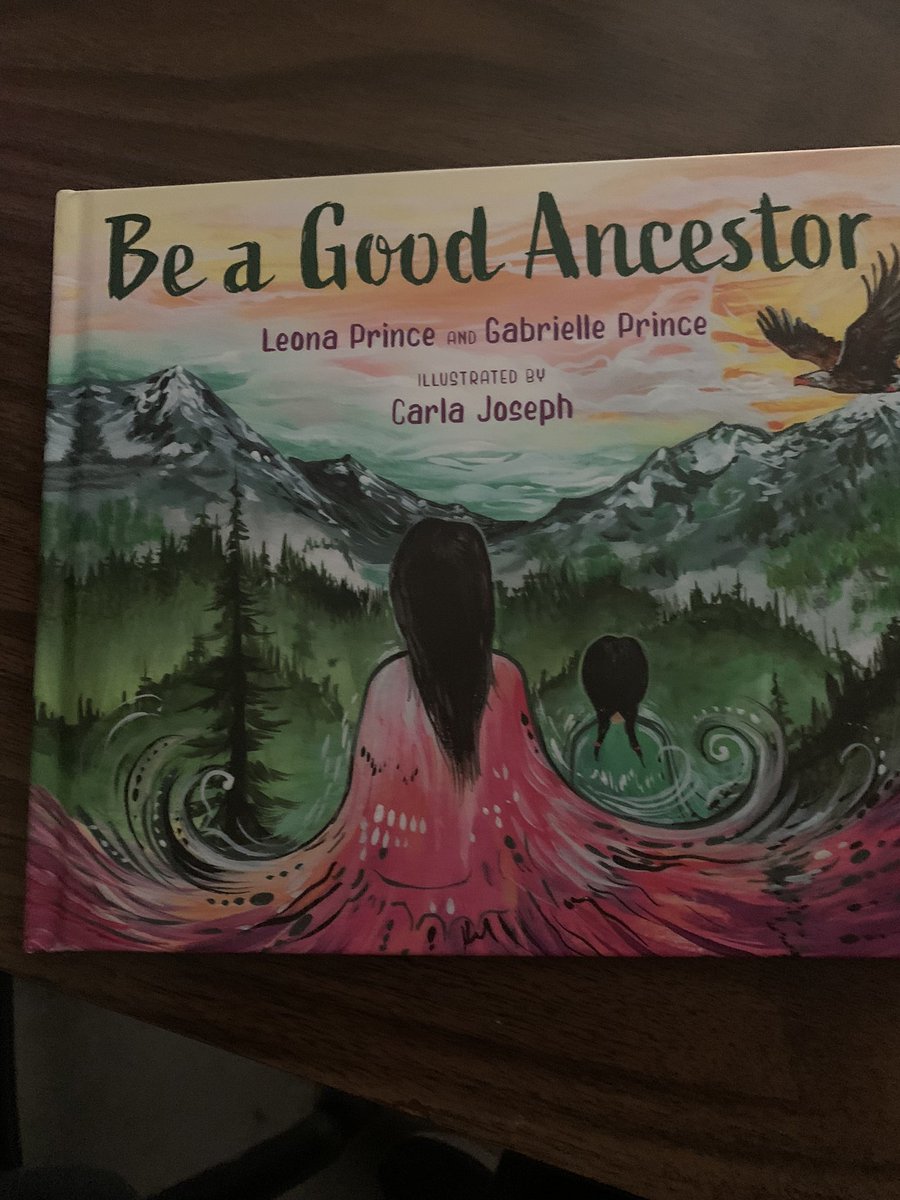 June 6 <a href="/Albert_School/">Albert School</a> Themes emerge from our book today,ecology, life cycle, custodians &amp; one’s lineage. How do you repair the link between the land, language &amp; people? How are you going to be a good Ancestor? <a href="/RegPublicSchool/">Regina Public Schools</a> #NationalIndigenousHistoryMonth