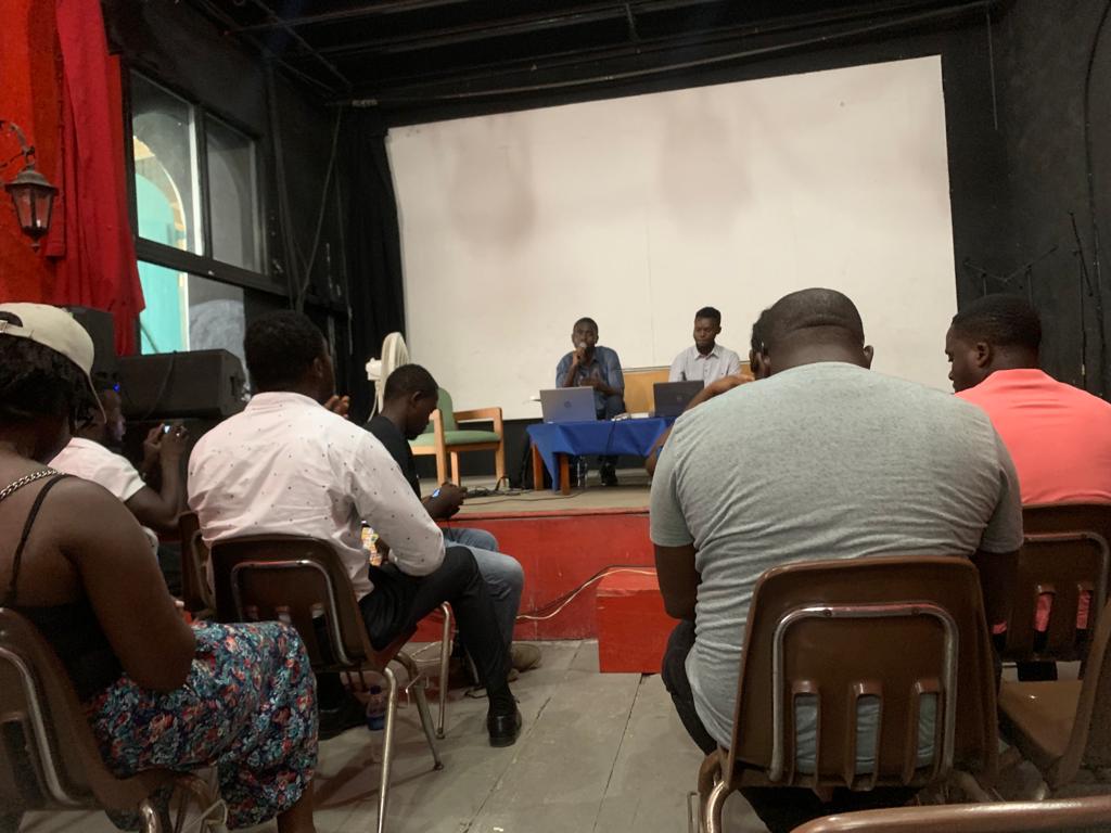 #Haiti 

Invited by Alliance Française of the north dept, two members representing the Haitian chapter of #CARIDIMA, are presenting a talk on the devastating impact of plastic waste on the environment, at the facility of the Alliance Française at Cap-Haïtien.

#stopplasticwaste