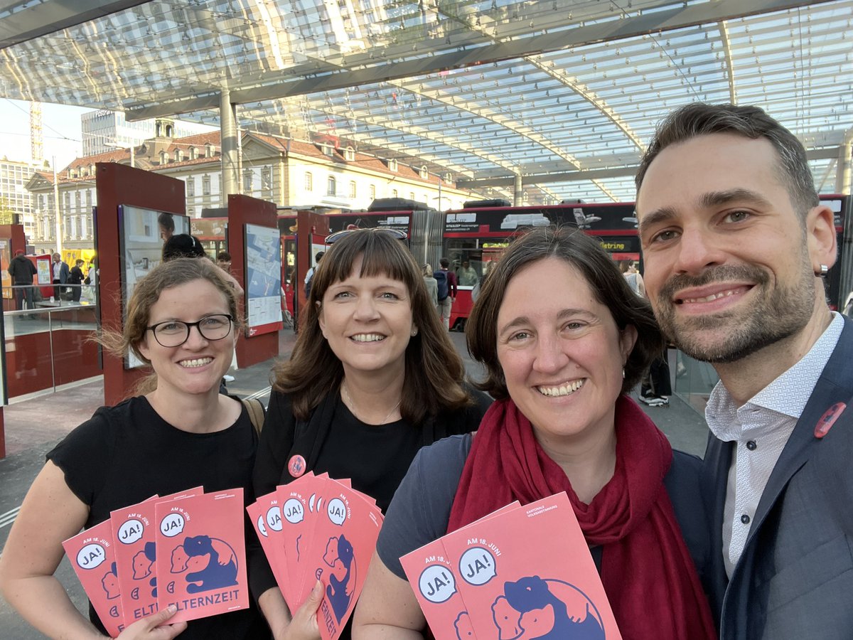 Mobilisieren für die Elternzeit! 
Jetzt abstimmen! 🤗💪

#abst23 #elternzeit #elternzeitinitiative #fachkräftemangel #kantonbern #vereinbarkeitfamilieundberuf