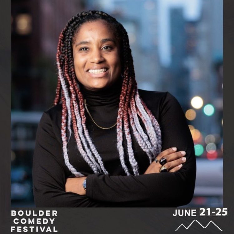 Ariel Evans is a NYC based writer and comedian.Ariel was featured in Seattle International Comedy Competition,She-Devil Comedy Competition in New York and won “You Look Like” roast battle in Atlanta.Come see her at Boulder Comedy Festival <a href="/DairyArts/">Dairy Arts Center</a> <a href="/finkelandgarf/">Finkel & Garf Beer</a> <a href="/arieldiamond8/">Ariel Evans</a>
