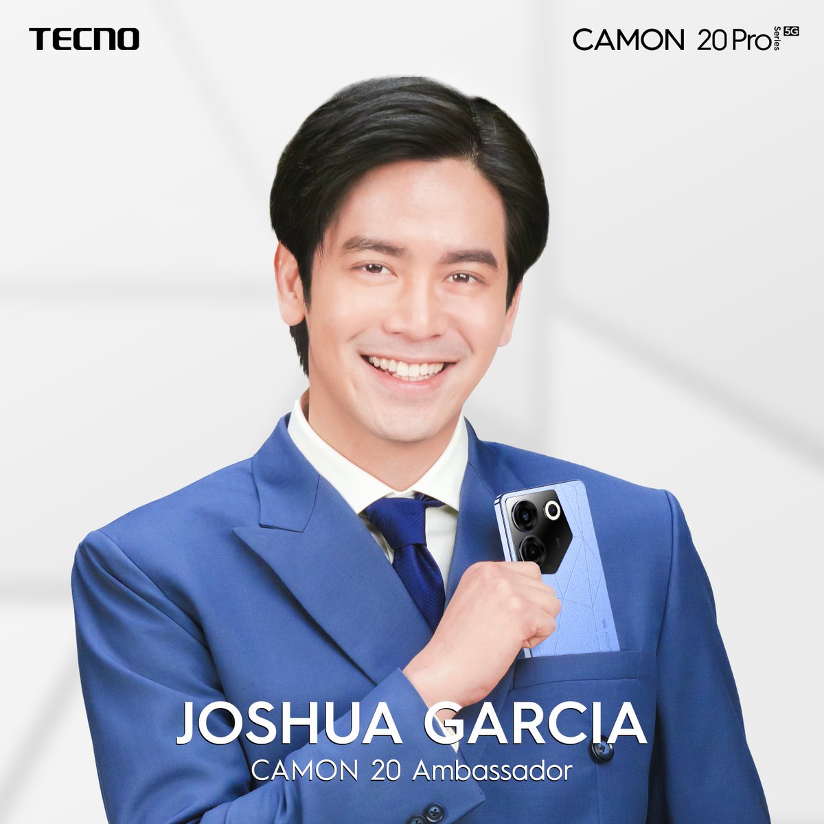 Meet our new Camon Ambassador! The one and only, Joshua Garcia!

#EveryEmotionInMotion #CAMON20ProSeries #StopAtNothing #TECNOMobilePhilippines