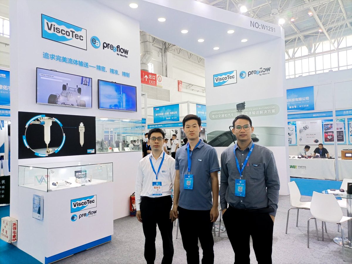 #BIAME 2023 has started!

Our colleagues from ViscoTec #China are looking forward to many interested visitors at our booth W1291.

So stop by, we would be happy to tell you more about our solutions for #dispensing applications in the fields of #EMobility and #Automotive!