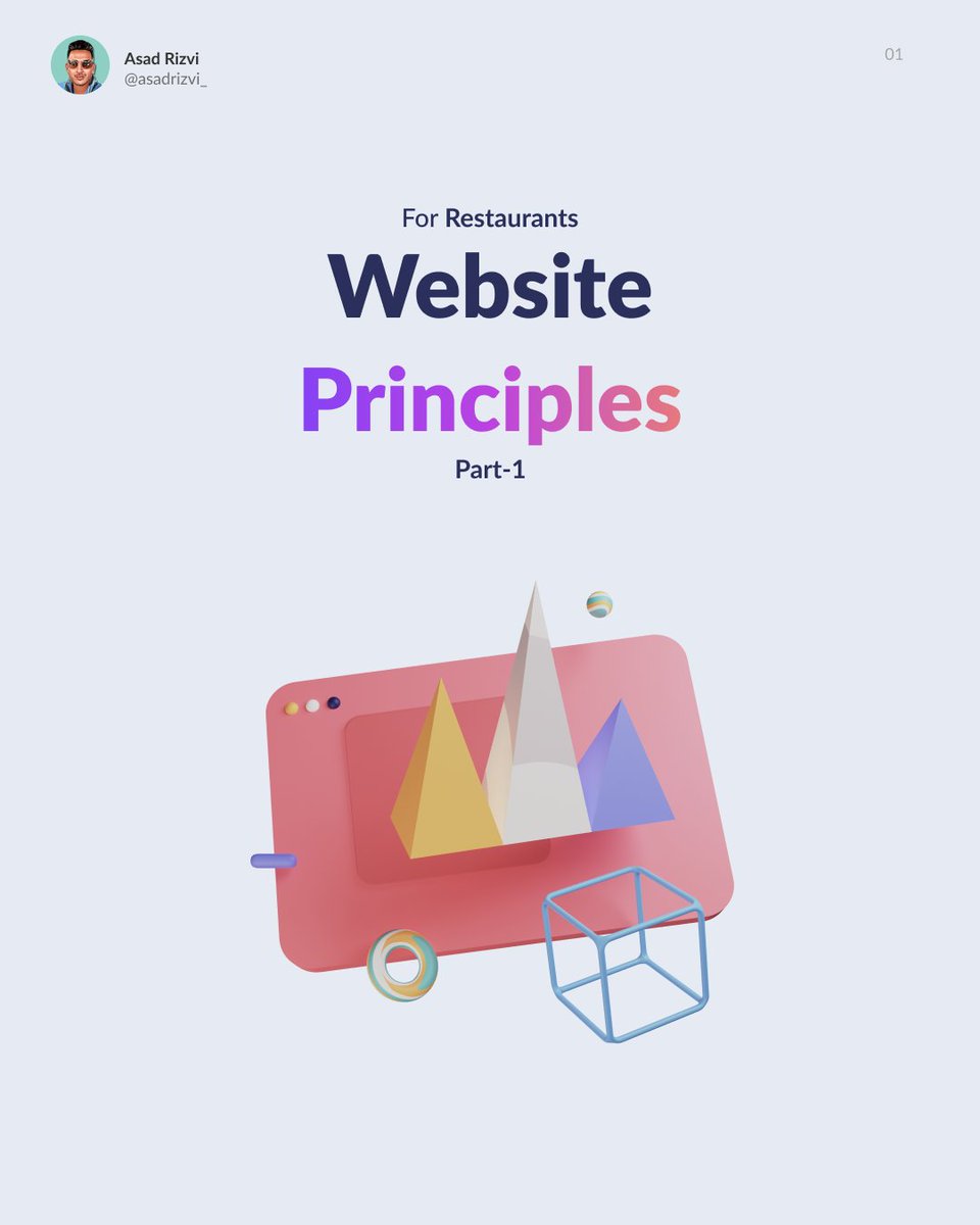 asadrizvi_'s tweet image. 4 Restaurant Website Principles

Must follow up in today&apos;s time!

#webdesignprinciples

A Thread 👇